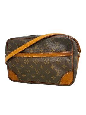 Louis Vuitton Shoulder Bag Monogram Trocadero 27 Brown